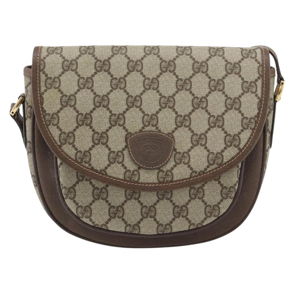 Gucci GG Supreme Shoulder Bag Beige